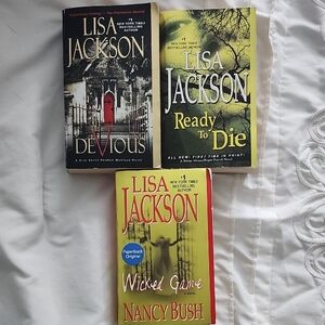 LISA JACKSON New York Times Best‎ Selling Aurthor 3 Book Collection
